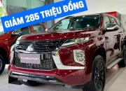 Mitsubishi Pajero Sport giảm tới 285 triệu tại đại lý, SUV hạng D giá khởi điểm thực tế ngang Kia Sportage