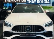 Nhiều thay đổi cho Mercedes-AMG C-Class tại Việt Nam: C 43 thêm option, C 63 giảm giá 170 triệu đồng tại đại lý