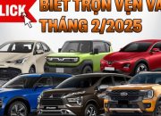 Xe điện, xăng, dầu, hybrid bán chạy nhất tháng 2/2025 gọi tên những cái tên nào?