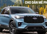 Ford Explorer lộ bản mới cho dân mê địa hình, dễ ra mắt năm nay cạnh tranh Palisade XRT