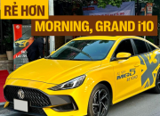 MG5 giảm 76-86 triệu đồng tại đại lý: Xe hạng C giá rẻ hơn cả Morning và Grand i10