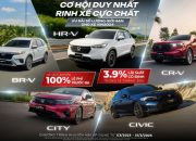 Honda Việt Nam triển khai ưu đãi lên tới hơn 100 triệu đồng cho khách mua xe trong tháng 3