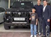 Cầu thủ Văn Quyết mua Toyota Land Cruiser Prado giá hơn 4 tỷ đồng