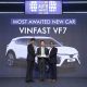 VinFast VF7 được vinh danh là ‘Mẫu xe mới được mong chờ nhất’ tại Ấn Độ