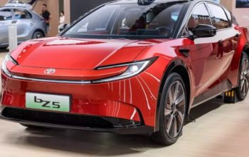 Toyota bZ5 chính thức ra mắt: SUV điện lai coupe, tầm hoạt động 630 km