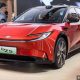 Toyota bZ5 chính thức ra mắt: SUV điện lai coupe, tầm hoạt động 630 km