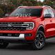 Ford Ranger facelift sẽ dùng hệ thống thông tin giải trí mới dựa trên nền tảng Google